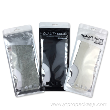 Plastic zipper clear packing bags packaging sachet